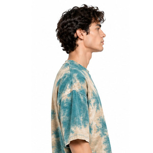 Camiseta Oversize para Hombre, 100% Algodón, Corte Holgado, Cuello Redondo, Manga Corta, Estilo Casual para Uso Diario - Product Image 6