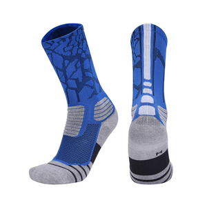 New Arrival Men Soccer Grip Socks 100% Polyester Multi Colors Sublimation Printed Tight Fit Flexible Quick Dry Anti-Slip <b>Thigh</b> - Product Image 2