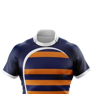 Camiseta de Rugby Sublimada Personalizada, Camiseta de Rugby de Manga Corta para Hombre, Tu Propia Camiseta de Rugby - Product Image 3
