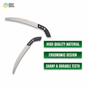Sierra de Podar Curva de Alta Calidad de 18 y 20 Pulgadas, Sierra Manual para Árboles de Café, Jardín, Huerto, Herramienta para Cortar Madera - Product Image 3