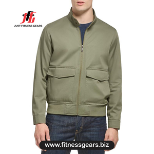 Blouson bomber imperméable uni pour enfants et garçons - Product Image 1