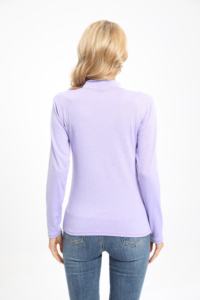 Ladies Graphene <b>One</b> Way Moisture Wicking Lightweight & Warm Hiking Crew Neck Base Layer Spandex/Polyester - Product Image 5