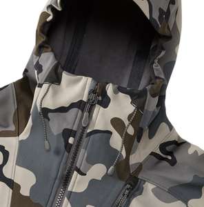 Veste de chasse légère, imperméable et coupe-vent, imperméable de camouflage pour homme, équipement de pêche camouflage - Product Image 3