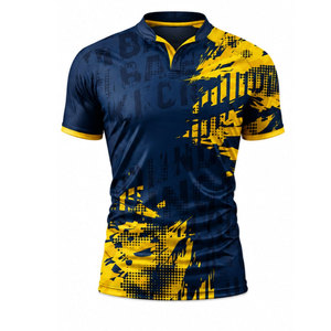Sports Wear Rugby Jersey for Men and Women Printed Trendy Stretchy Quick Dry Moisture Wicking OEM Serviced - Product Image 5