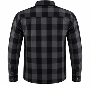 Chemise de moto en flanelle légère personnalisée Kivex Sports OEM avec protection amovible CE, ignifuge, manches longues - Product Image 2