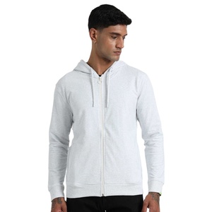 Sweat-shirt à capuche zippé pour homme, hiver, 455 GSM, coton molletonné, chaud, décontracté, streetwear, fabricant OEM, marque privée - Product Image 1