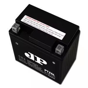 แบตเตอรี่ OEM ยี่ห้อ PTZ6L 12V 6Ah VRLA แบบปิดผนึกพร้อมคุณสมบัติระบายแรงดัน แบตเตอรี่มอเตอร์ไซค์คุณภาพสูง ขายส่ง - Product Image 3