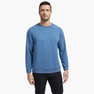 Wholesale High Quality Men's Bamboo Cotton Casual <b>Thermal</b> Hoodie Custom Solid Soft Breathable Eco-Friendly Pullover Sweatshirt - Product Image 1