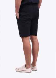 Pantalones Cortos de Felpa Gruesa 100% Algodón para Hombre, Color Sólido, Diseño Lavado, Cintura Elástica, Estilo Medio, Logotipo Personalizado, Estilo Casual para Gimnasio - Product Image 5