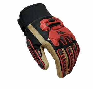 ถุงมือทำงานป้องกันการบาด MUBASHAR PRO GRIP INTERNATIONAL มาตรฐาน EN388/ANSI ระดับ 4 เคลือบไนไตรล์ที่ฝ่ามือ ระบายอากาศได้ดี สวมใส่สบาย - Product Image 1