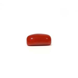 Natural Red Coral Loose Gemstone 4.88 Carat Certified Wholesale Raw - Product Image 3