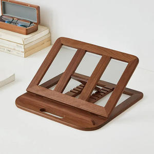 Wooden Adjustable Laptop Stand <b>Foldable</b> Notebook Holder Ergonomic <b>Desk</b> Riser for Home Office Study - Product Image 5