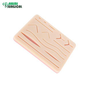 Professional Suturing <b>Practice</b> <b>Pad</b> Silicone Skin Trainer for Medical Education - Product Image 1