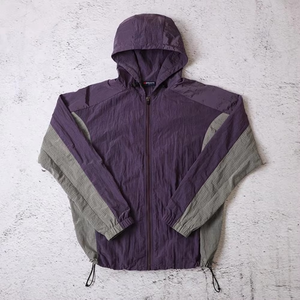 Custom logo Summer Printed Tracksuits Sportswear Suits Zip Mens Training Joggers Nylon Breathable Streetwear Windbreaker Jacket - Product Image 3