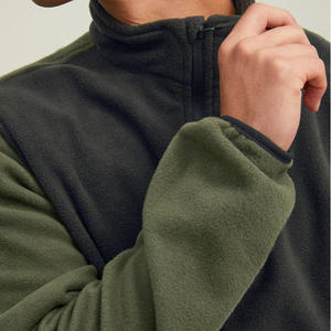 Veste légère en laine 100% pour homme, imprimée et brodée, respirante, en polaire, coupe ample, séchage rapide, écologique - Product Image 5