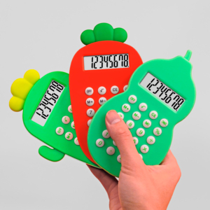 <span class=keywords><strong>Calculatrice</strong></span> à affichage numérique <span class=keywords><strong>Apple</strong></span> 8 bits mignonne Fournitures étudiantes pratiques alimentées par batterie - Product Image 5