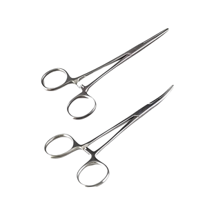 คีมหนีบหลอดเลือดแบบมืออาชีพ Kelly Artery Forceps สำหรับผ่าตัด ใช้ซ้ำได้ ทำจากสแตนเลส - Product Image 4
