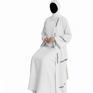 Abaya de Alta Calidad, Diseño Personalizado, Abaya para Mujer a Bajo Precio 2025, Venta al Por Mayor, Tallas Grandes, Abaya para Mujer de Dubái, OEM - Product Image 4