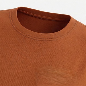 Conjunto de 2 Piezas para Mujer, Camiseta de Manga Corta de Color Sólido Tejida y Pantalones Cortos por Encima de la Rodilla, Cuello Redondo, Corte Holgado, Ropa Casual de Primavera/Verano - Product Image 4