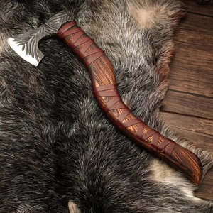 Custom Handmade Industrial DIY Builder's Hatchet <b>Axe</b> Head Carbon Steel Blade 22 Inch Overall Length 3Lb Weight Ash <b>Wood</b> Handle - Product Image 1