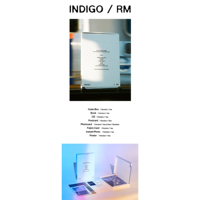 Álbum en solitario de RM de YG PLUS - Indigo (Edición de Libro), lanzamiento musical oficial de la República de Corea
