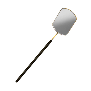 Miroir à cils détachable en acier inoxydable, outil professionnel pour extensions de cils, usage en salon, OEM/ODM disponible, durable, pour soins capillaires - Product Image 1