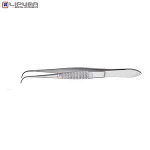 กรรไกรจับกระจกตา GRAEFE Iris Forceps แบบปลายโค้งมนพิเศษ เครื่องมือแพทย์ผ่าตัดคุณภาพสูง ผลิตจากเหล็กกล้าไร้สนิม สำหรับการผ่าตัดตา - Product Image 4