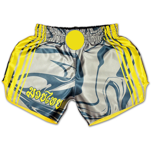 Pantalones Cortos Deportivos de Muay Thai, Textura Suave, Ropa de Entrenamiento Ligera, MMA, Boxeo, Kickboxing, Diseño de Talla Personalizada - Product Image 6