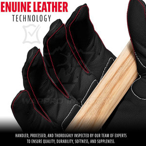 Gants de frappe de baseball pour jeunes avec sangle de poignet sécurisée, support respirant pour la paume et contrôle flexible des doigts pour le sport - Product Image 2