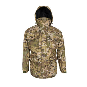 Chaqueta Soft Shell Transpirable OEM con Cuello Alto y Bolsillo Frontal para Hombre y Mujer, Ligera, para Senderismo al Aire Libre - Product Image 1