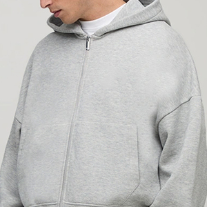 High Quality Oversize Men Zipper Tracksuit New Arrival Fashion Streetwear Oversize Men Zipper Tracksuit For Fitness - Product Image 5