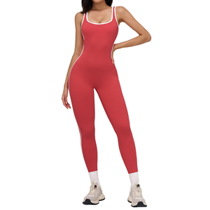 Yellow 2 Piece Yoga Set Full Sleeve <b>Crop</b> <b>Top</b> High Waist Leggings Seamles Zipper Front Solid Color Activewear - Product Image 2