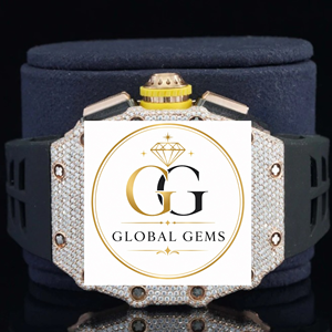 Direct Factory Supply Iced Out Hip Hop Luxury Watch Perfect for Collectors Rubber Strap and Events Available for Bulk Quantity - Product Image 6