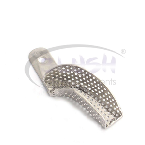 Steel Partial Impression Tray Available in Various Kinds and Qualities Manual Power Source Dental Equipment By <b>Blush</b> Surgical - Product Image 3