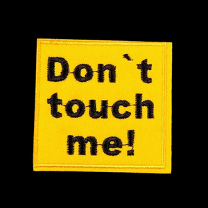 Chibi Embroidered Lace Eco-Friendly Rectangle Customized <b>Sew</b>-On Fabric <b>Pin</b> Badge for Garment Application - Product Image 4