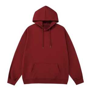Oem 100% Cotton Heavyweight Fleece <b>Pullover</b> <b>Men</b> Hoodies Drop Shoulder Thick Blank Quick Dry Breathable Winter - Product Image 6