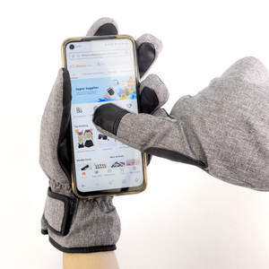 Nouveaux gants de ski d'hiver pour l'extérieur avec doublure en polaire, imperméables et chauds, gants de randonnée, 40 % de réduction, nouvelle arrivée, gants de ski OEM - Product Image 4