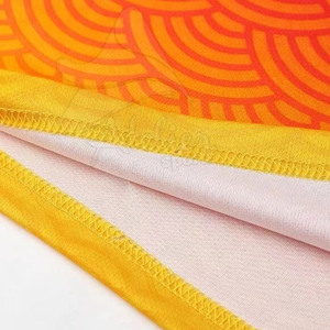 ชุดฟุตบอลประสิทธิภาพสูง เสื้อผ้ากีฬาระบายอากาศ แห้งเร็ว ผ้าคุณภาพดี รับสกรีนโลโก้ ชุดทีมสำหรับฝึกซ้อมและแข่งขัน ทนทาน - Product Image 5