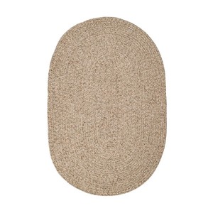 Indian Handmade Handwoven Jute Oval Rug Braided Reversible <b>Carpet</b> for Bedroom, Living Room, Dining Room - Product Image 2