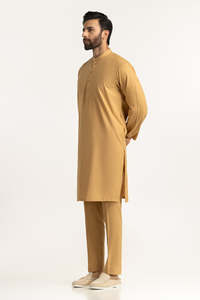 2026 High Quality OEM ODM Wholesale Price New Style <b>Kurta</b> Pajama Indian & Pakistan Styles <b>Men</b> Solid Color Salwar Kameez Adults - Product Image 3