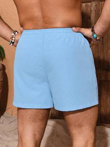 Shorts de Baño para Hombre con Logotipo Personalizado OEM, Secado Rápido, Cintura Elástica, Ropa de Playa, Shorts de Baño al por Mayor para Vacaciones de Verano - Product Image 2