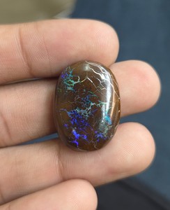 Ópalo natural australiano en forma de cabujón, piedra preciosa suelta para la fabricación de joyas. - Product Image 2