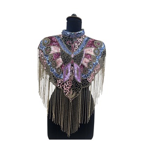 Vestido Tipo Capa con Cuentas, Hecho a Mano, 100% Algodón, Alta Calidad, para Mujer, Moda 2026, Disponible a Precio de Mayoreo para Exportación - Product Image 1