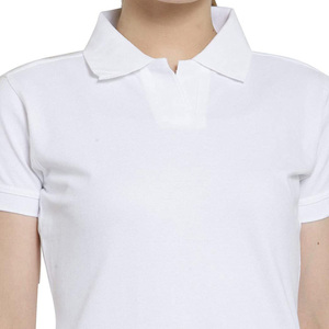 Camisetas tipo polo para mujer de textura suave, cómodas para el uso diario, de corte ajustado y estilo moderno. - Product Image 6
