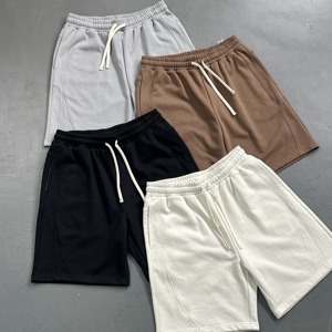 Shorts de sport haut de gamme en gros, broderie personnalisée, fabricant OEM, fournisseur mondial de vêtements de sport en coton French Terry - Product Image 4