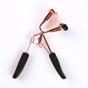 Professional Eyelash Curler for Women with Stainless Steel Body Soft Silicone Refill <b>Pad</b> Ergonomic Grip Precision Curling - Product Image 5