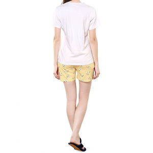 Wholesale Casual Wear Women Cotton T Shirt Short Set <b>Top</b> Selling Summer Wear In Cheap Price Sublimation Shorts sets - Product Image 3
