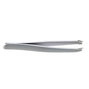 Precision Stainless Steel <b>Eyebrow</b> Tweezers Slant Tip <b>Hair</b> <b>Removal</b> Tool For Fine Facial <b>Hair</b> Plucking <b>Eyebrow</b> - Product Image 3