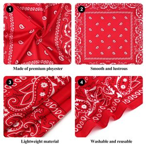 1 pièce Foulard carré en satin effet soie pour cheveux, idéal pour dormir, pour femme - Product Image 6
