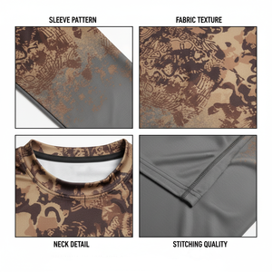 Sudadera con Capucha Ligera para Deportes al Aire Libre, 100% Poliéster, Mangas Largas, Protección Solar UPF 50, para Senderismo y Pesca, con Técnicas de Impresión - Product Image 6